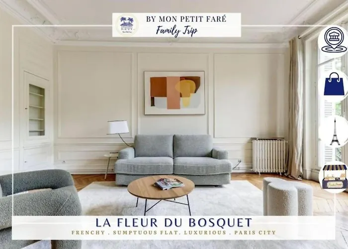 La Fleur Du Bosquet - Sumptuous- Eiffel Tower View